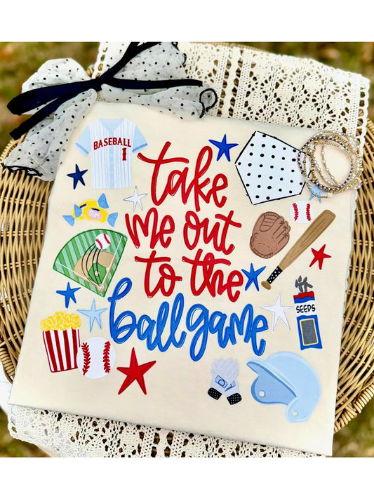 Take Me Out To The Ballgame Tee