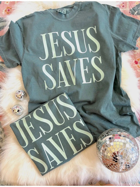 Jesus Saves Tee